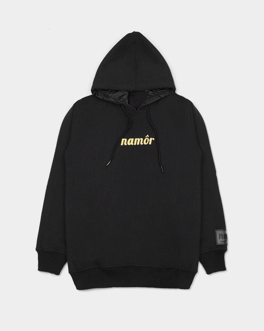 Twin Angel Hoodie Black