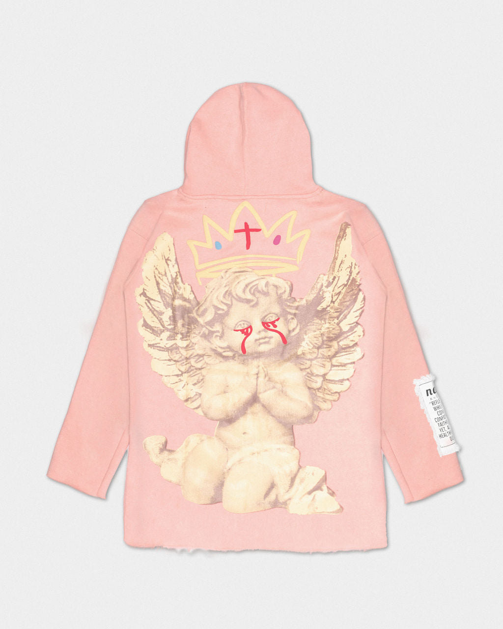 Crowned Angel Hoodie (Salmon)