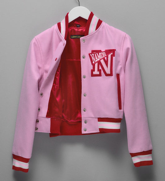 Namor Pink Crown Crop Jacket